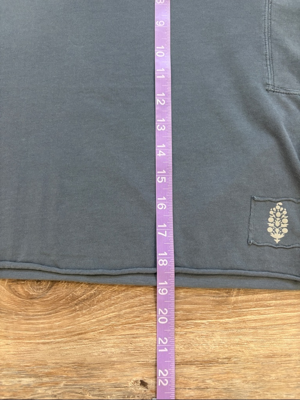 NWOT FP Movement Free People Inspire Tee Midnight Navy Blue XS - Picture 7 of 8